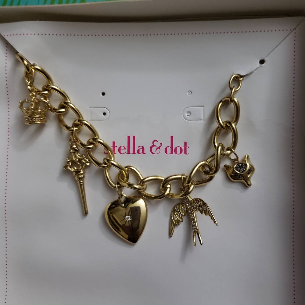 Stella & Dot "Wonderland" Charm Bracelet